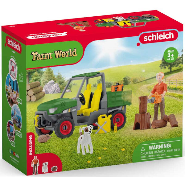 Schleich 42659 - Werken in het bos