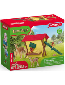 Schleich 42658 - De bosdieren voeren