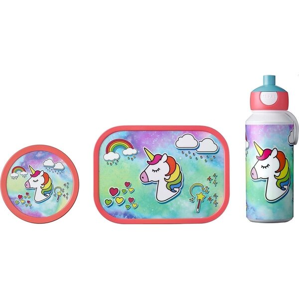 Mepal Lunch set met fruitdoosje Unicorn