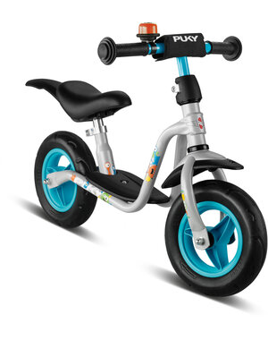 Puky Loopfiets LR M Plus - Lichtgrijs met spatbord en fietsbel