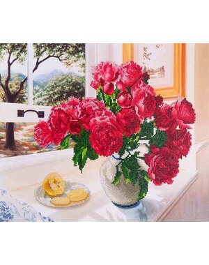 Diamond Dotz Diamond Painting Roos 57x49cm