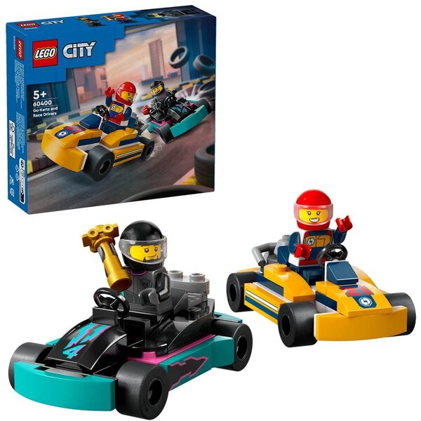 LEGO 60400 - Go-Karts met coureurs