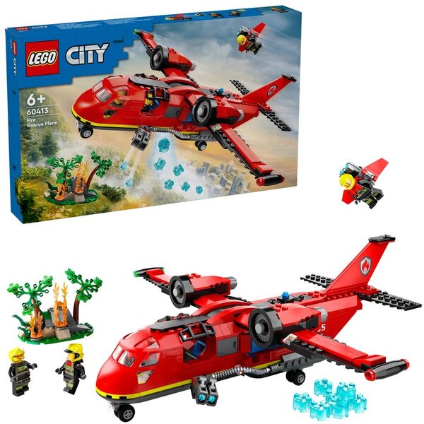 LEGO 60413 - Brandweer reddingsvliegtuig
