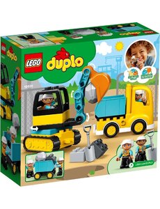 LEGO 10931 - Truck & Graafmachine met rupsbanden