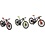 Kids Globe Mountainbike, 17.6 cm assortie kleuren