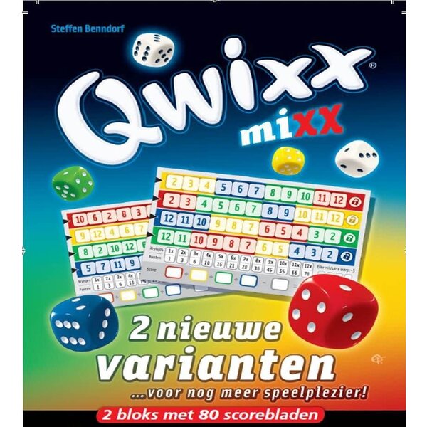 White Goblin Games Qwixx - Scoreblok Mixx 2 varianten