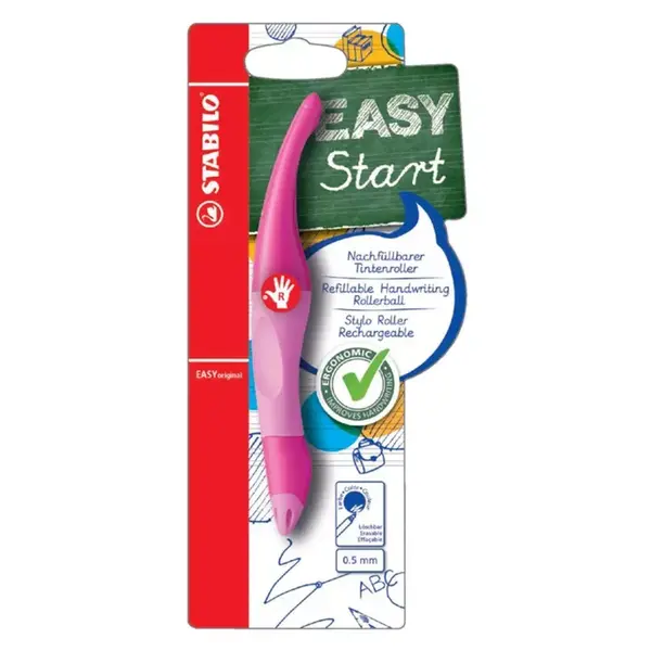 Stabilo Pen Easy original roze - rechtshandig