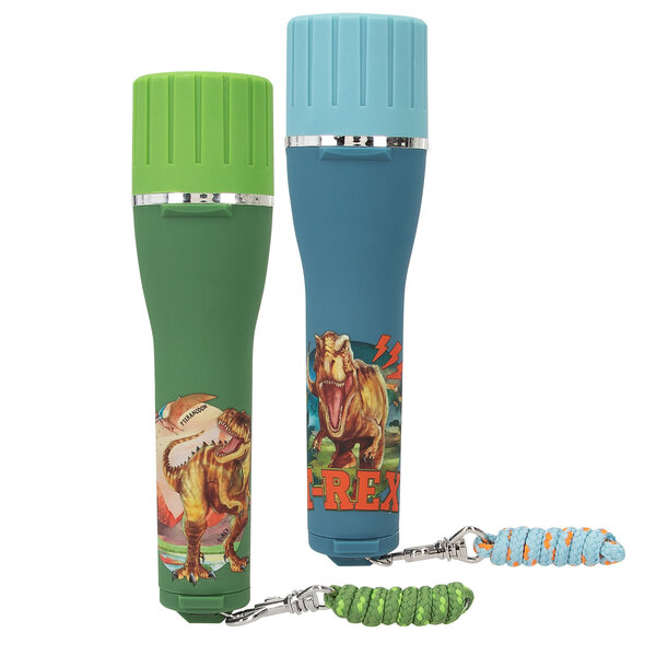 TopModel Dinoworld Zaklamp met timer