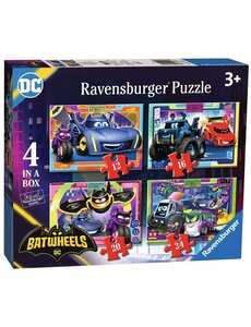 Ravensburger 4 in 1 puzzel Disney Batwheels, 12/16/20/24 stukjes