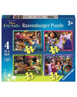 Ravensburger 4 in 1 puzzel Disney Encanto - 12/16/20/24 stukjes
