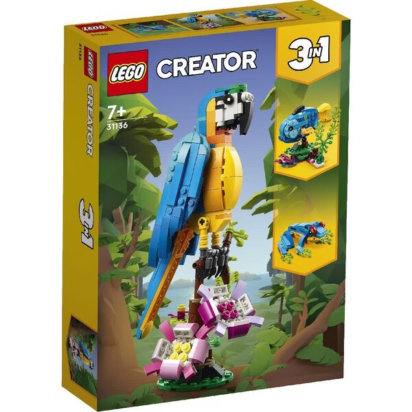 LEGO 31136  - Exotische Papegaai