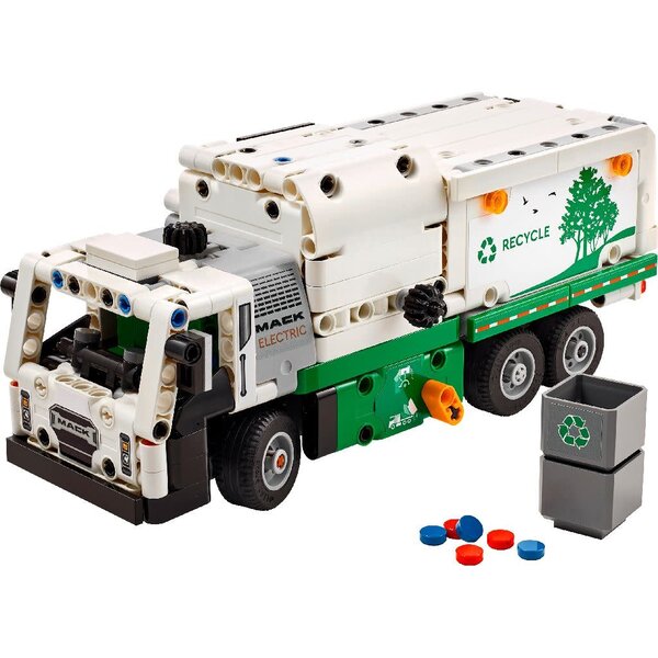 LEGO 42167 - Mack LR electrische vuilniswagen