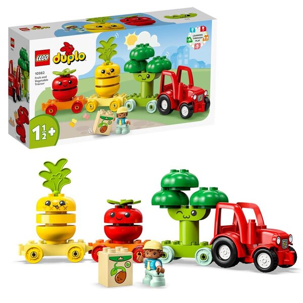 LEGO 10982 - My first Fruit en Groente tractor