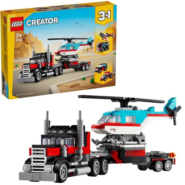 LEGO 31146 - Dieplader met helicopter