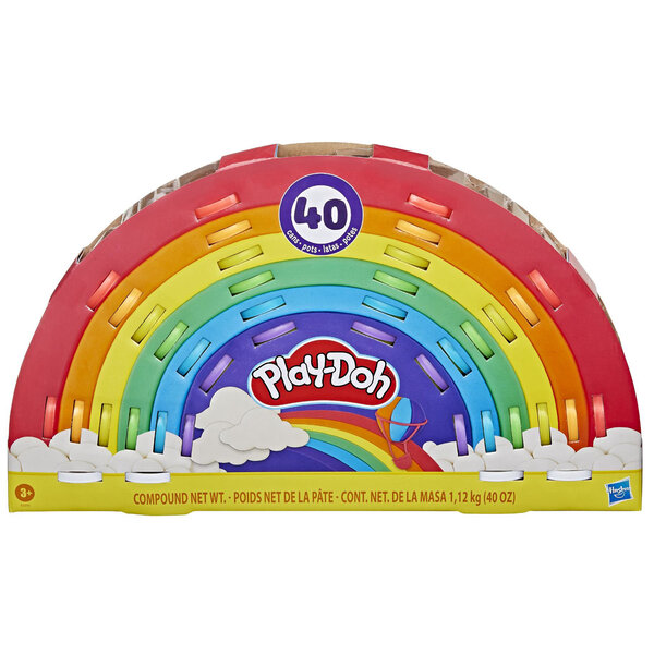 Play-Doh Klei Regenboog 40 potjes