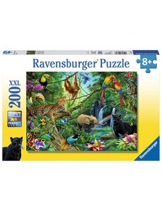 Ravensburger Dieren in de jungle - 200 stukjes XXL