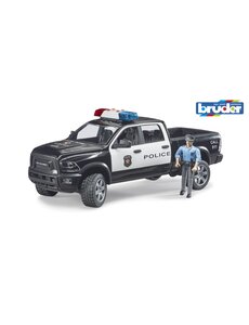 Bruder 2505 - RAM 2500 Power Wagon politieauto met agent, licht en geluid