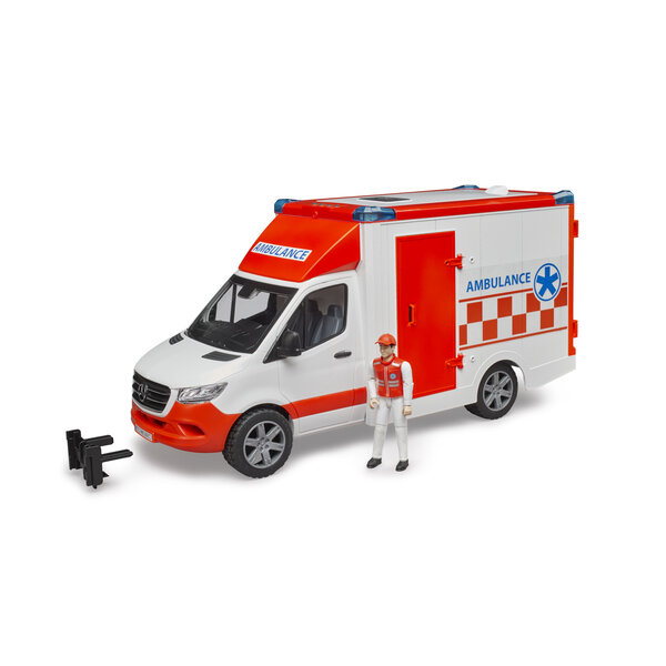 Bruder 2676 - Mercedes Benz Sprinter ambulance met chauffeur