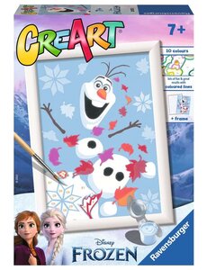 Ravensburger Schilderen op nummer - Cheerful Olaf