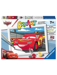 Ravensburger Schilderen op nummer - Lightning McQueen