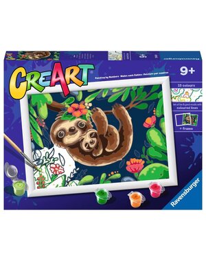 Ravensburger Schilderen op nummer - Sweet Sloths