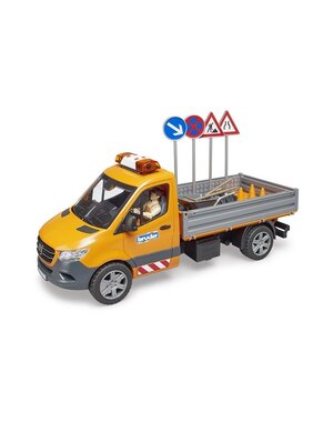 Bruder 2677 - Mercedes Benz Sprinter gemeentewerken + figuur/acc