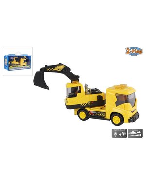 2-Play Graafmachine met licht en geluid in opbergbox - 22,5 cm