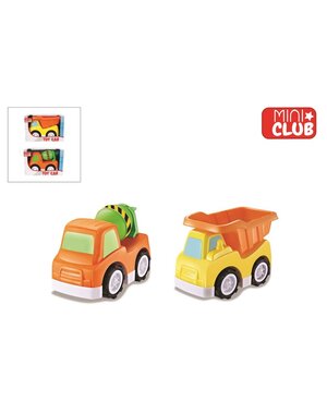  Mini Club Bouwtruck 2 soorten, 23 cm - per stuk