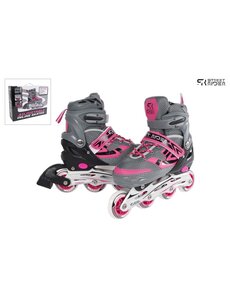  Skeeler Street Rider roze grijs - maat 29-32