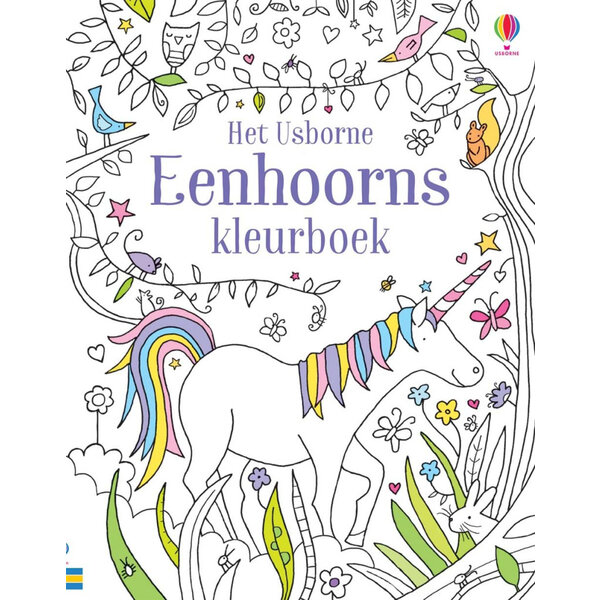 Usborne Eenhoorns kleurboek