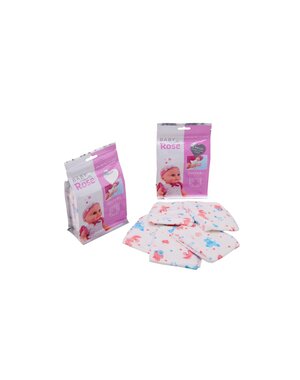 JohnToy Luiers 5 stuks - Baby Rose
