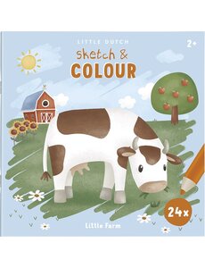 Little Dutch Kleurboek Little farm