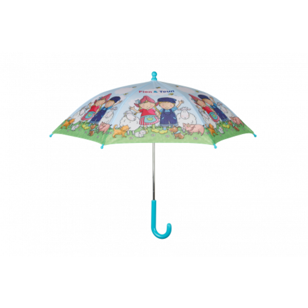 Fien en Teun paraplu