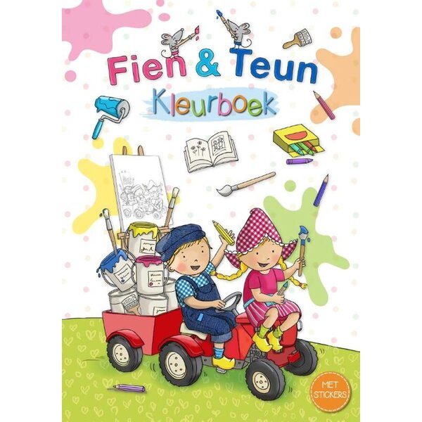 Kosmos Fien en Teun kleurboek