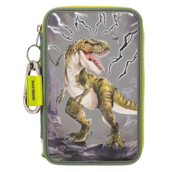 TopModel 3-vaks etui Dino Reflector