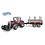 Bruder 2046 - Massey Ferguson 7480 met voorlader en houttransportaanhanger