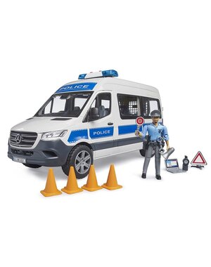 Bruder 2683 - Mercedes Benz Sprinter Politie voertuig met agent