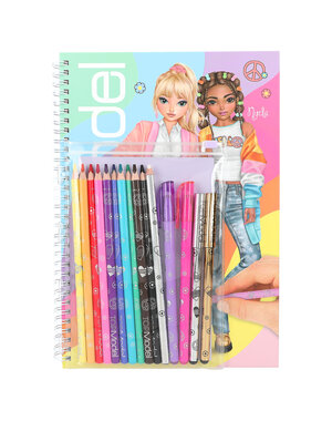  TOPModel Kleurboek met kleurpotloden