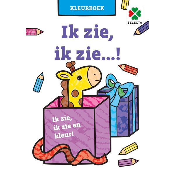 Selecta Ik zie, Ik zie......! kleurboek