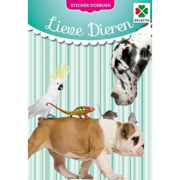 Tactic/Selecta Lieve dieren sticker doeboek