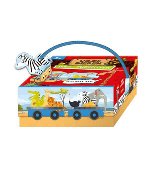 Lantaarn publishers Puzzeltrein - Wilde dieren