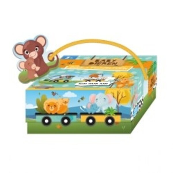 Lantaarn publishers Puzzeltrein - Babydieren