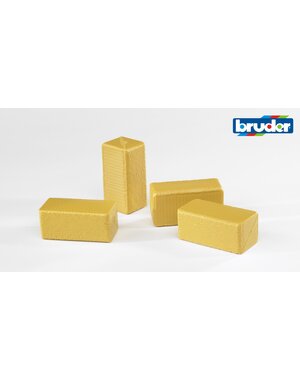 Bruder 2342 - 4 vierkante balen