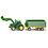 Siku 1843 - John Deere met frontlader en aanhanger