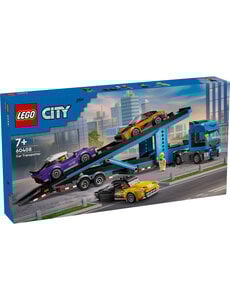 LEGO 60408 - Autotransporter met auto’s