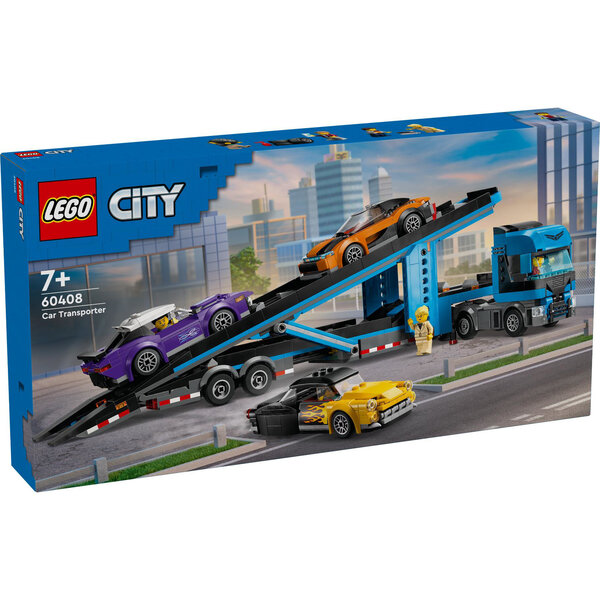 LEGO 60408 - Autotransporter met auto’s