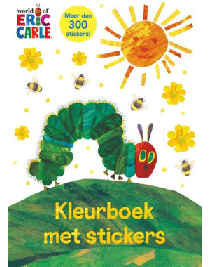Gottmer Kleurboek met stickers - Rupsje nooitgenoeg