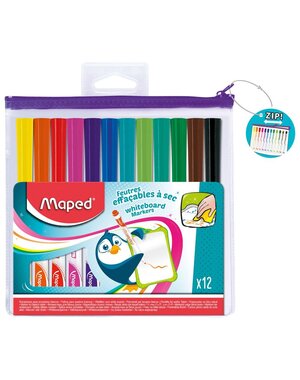  Stiften Whiteboard 12 kleuren