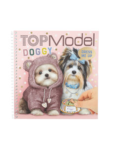 TopModel Dress Me Up Stickerbook DOGGY