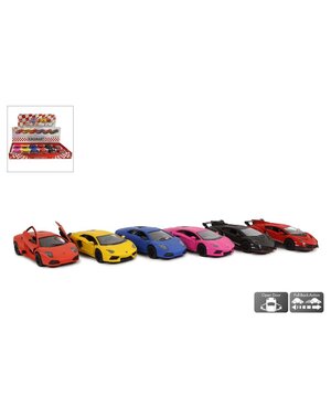  Kinsmart Lamborghini Veneno die cast, assorti kleuren, schaal 1:36